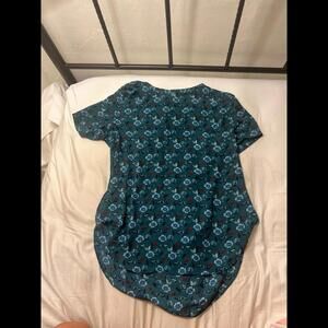 LOFT flowy floral blouse/dress shirt xxs